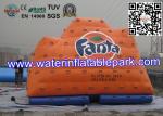 Outdoor Advertising Inflatable Water Park , Inflatable Water Climbing Iceberg