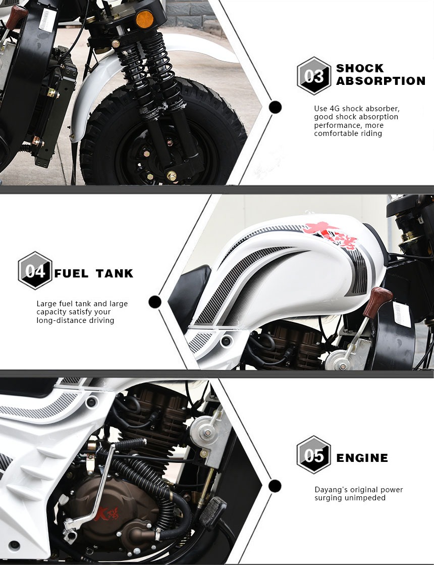DAYANG Chongqing Gas Engine Water-Cooled Tricycle Truck for Africa Market 3 Wheels