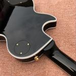 Custom LP electric guitar with ebony fretboard with mahogany body and neck
