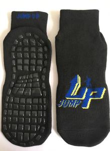 Quality China Anti-Bacterial and Breathable Trampoline Socks Indoor Trampoline Cotton Anti-skid Socks for Trampoline Sports wholesale