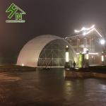7m Waterproof Large Geodesic Big Dome Tent Big Sunlight Clear Windows Included