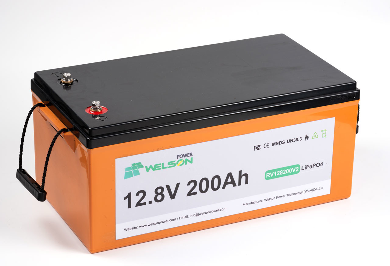 WelsonPower House Rechargeable Lifepo4 Battery 300ah 12 Volt Battery Deep Cycle Rv Lithium Caravan