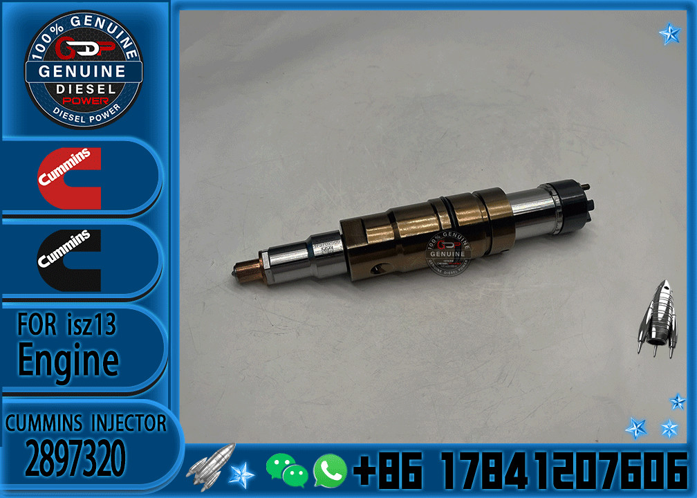 common rail diesel injector 4384363 5579419 2897320 2872405 for Cummins ISX15 RENEW For Scania