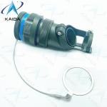 1000 Mating Cycles Single Mode Fiber Optic Connectors Polished Panel Mount