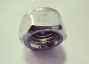Quality 17mm Thickness Nylon Hex Nuts M18 X 1.5 With Repeatedly Dismantled 5 To 50 Times wholesale