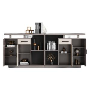 Quality Commercial Furniture Long Office Cabinet with Modern Design and Wood Panel Partition wholesale