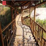 High quality outdoor waterproof flooring with wood basis