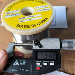 Quality Corrosion Resistance Pure Nickel Metal Wire High 99.9% Purity 0.025mm Thickness wholesale