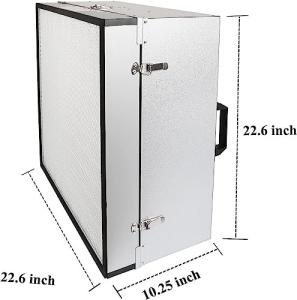 Quality 1175*575*320 mm Stainless Steel Frame Fan Filter Unit FFU for Medical Facilities wholesale