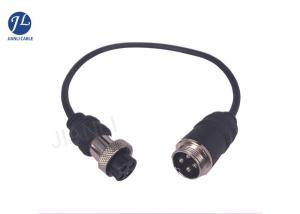 Quality GX16 4Pin Aviation Connector Cable For Vehicle Rear View System wholesale