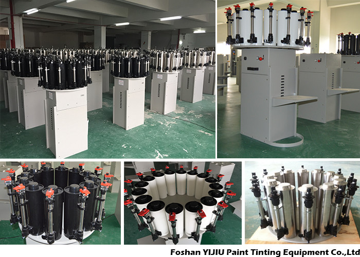POM Plastic Canister Manual Paint Tint Machine Dispenser High Accuracy 110V/220V