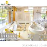 Soft Play Equipment White Inflatable Bounce House Waterproof Customized PVC