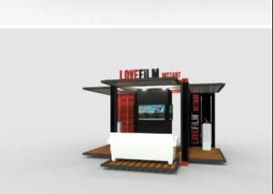 Quality 20GP Hollow Tempered Glass Prefabricated Exhibition Container wholesale