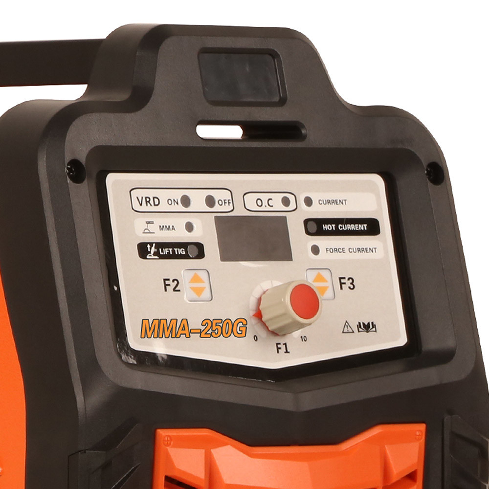Multi Functional 250A Welding Machine MMA Digital 2.5-5mm Electrode Diameter
