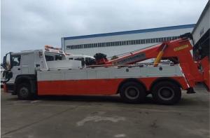 Quality 3 Cab Seat Road Wrecker Truck 5000kg Lifting Capacity Sinotruk HOWO Brand wholesale