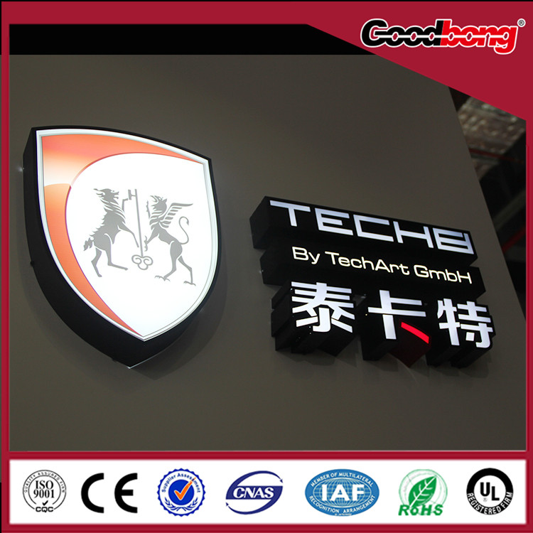 Custom High-end Silk Screen Printing Acrylic Auto Signboard