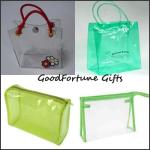 hot sale Eco-friendly pvc cosmetic gift shopping wine tote bag handbag shopping