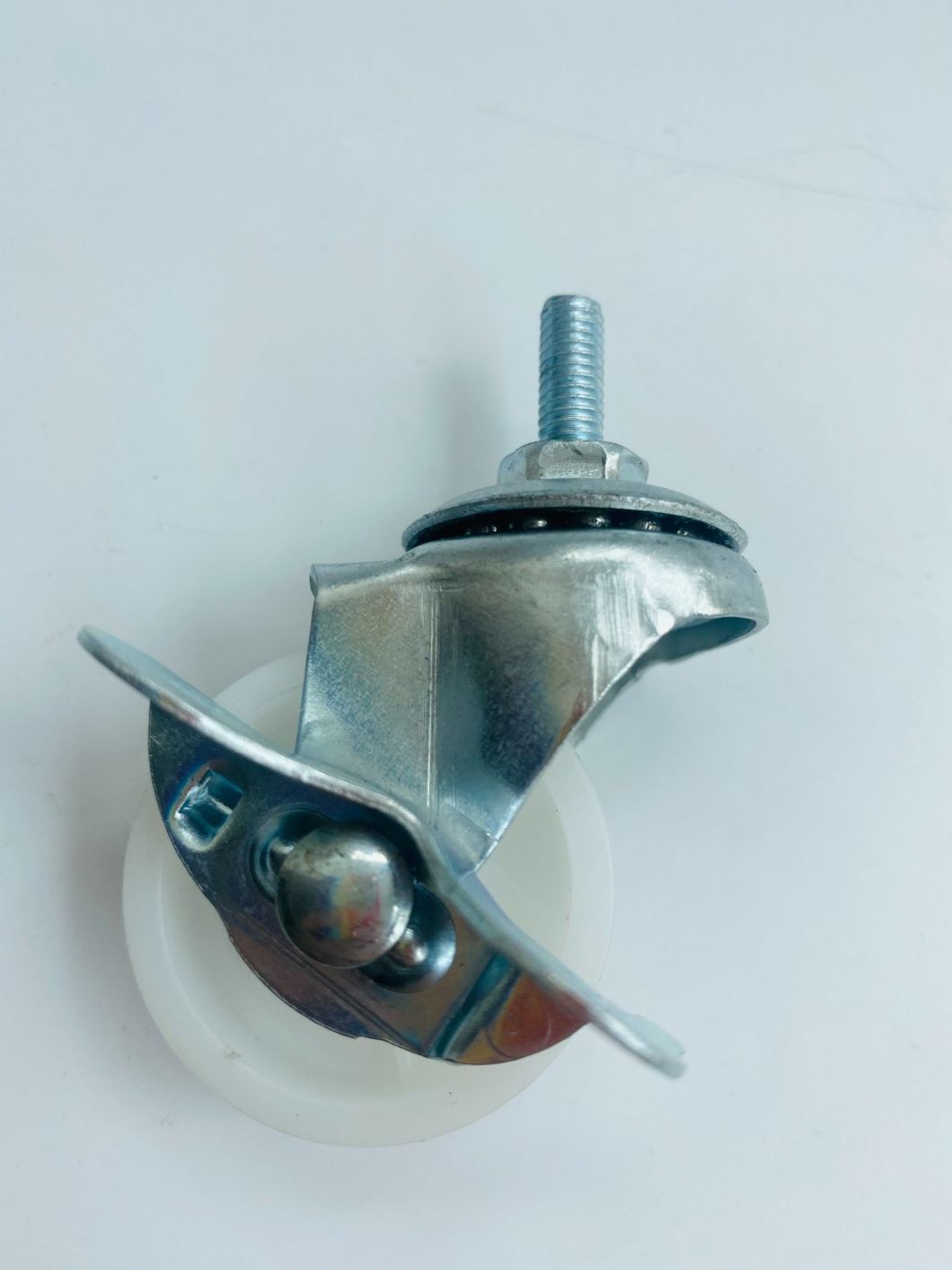Light Duty 1inch to 3inch Furniture PP White Swivel Caster