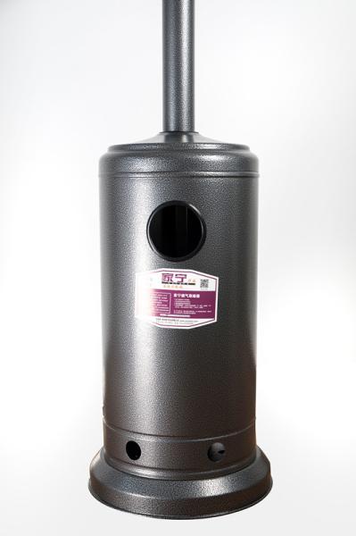 Elegent Antique Silver Outback Patio Heater , Propane Upright Heaters 460mm