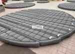 High Porosity Demister Mesh Pad Round Shape 1.2-4.6mm Thickness