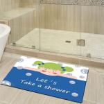 Technology Velvet Bathroom Waterproof Carpet Non Slip Kitchen Rugs