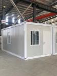 Detachable House 20ft Quick Container House Made Of Steel Sandwich Panel