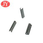 jiayang aglet painting color blue color mesh brass tips aglets brass tip