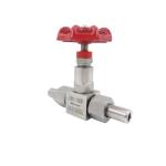 Industrial PTFE Stainless Needle Valve DN25 SS316 Straight Through Type at