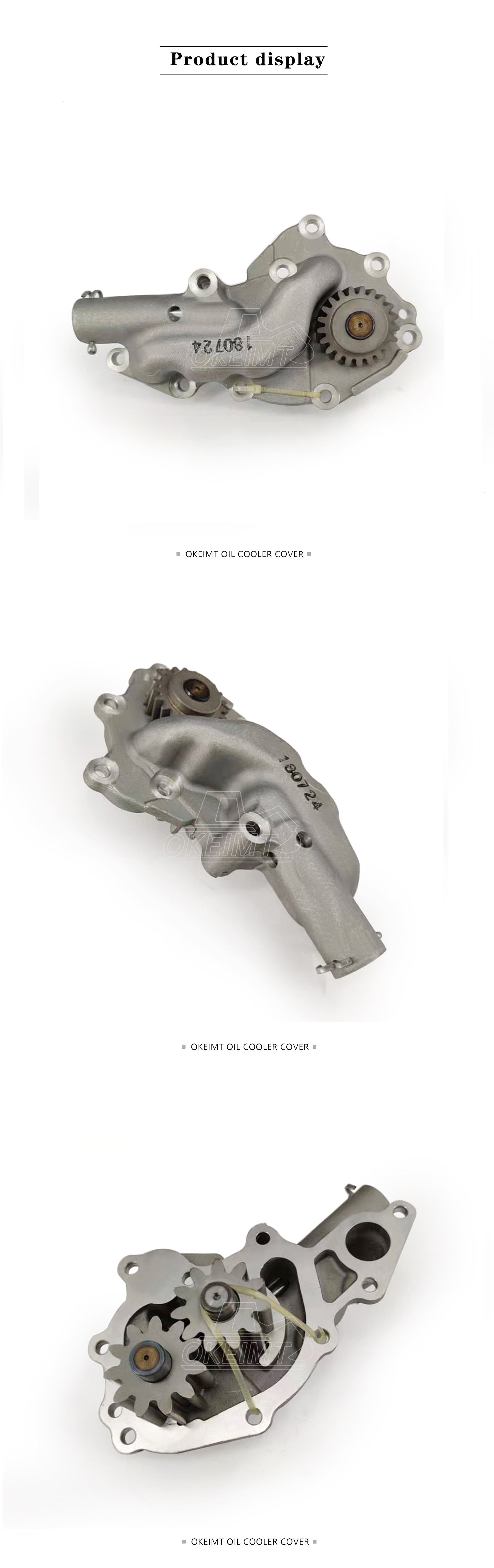 Oil Pump For Hino J08C J08e Excavator Parts With Oem 15110-2150 Diesel Engine Aftermarket Parts