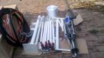 resin spray gun with fiber chopper