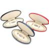 Buy cheap Custom Microfiber PU Leather Jewelry Stud Earrings Storage Box from wholesalers