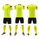 Customization Plain Red Soccer Jersey Plain Full Set Soccer Uniforms