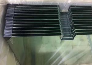 Quality Frameless Door Railing Tempered Glass Panels With Cutouts Holes wholesale