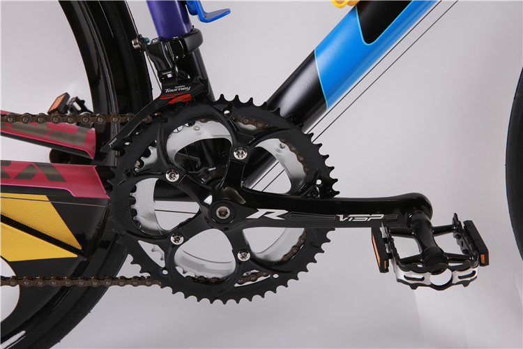 High quality 6061 aluminium alloy 700C road bicycle/bicicle with Shimano 14 speed Shimano disc brake made in China