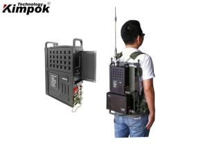 Quality NLOS COFDM Wireless Video Transmitter 5-20W Manpack AV Sender wholesale