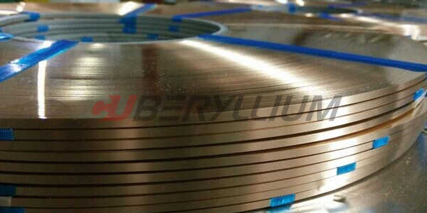 0.05mm Thickness Beryllium Bronze Alloy Strip QBe2 For Spring Connectors