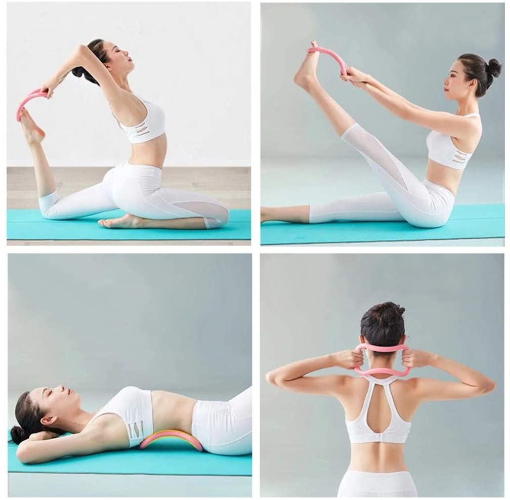 Ergonomic Pilates Fitness Yoga Ring Multifunctional For Pain Relieve