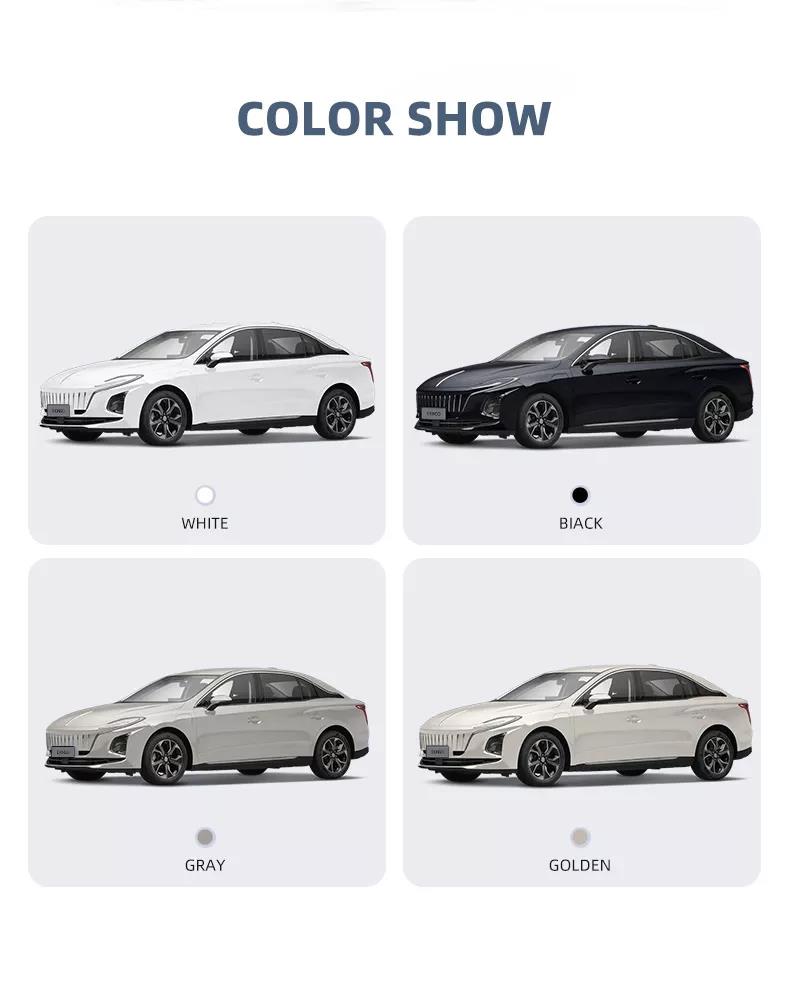 High Endurance Hongqi E-QM5 Electric Car 5-Seat Sedan 0km EV Car 30-Minute Charge 30-80% Efficiency