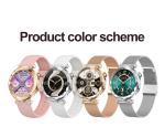 BT call NFC Wristband Girl Sport Fitness Tracker Lady Smartwatch HK88 AI