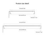 24 Inch 5000lm 90W LED Aquarium Light Bar