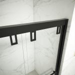 Toughened Glass Double Sliding Door For Shower Room