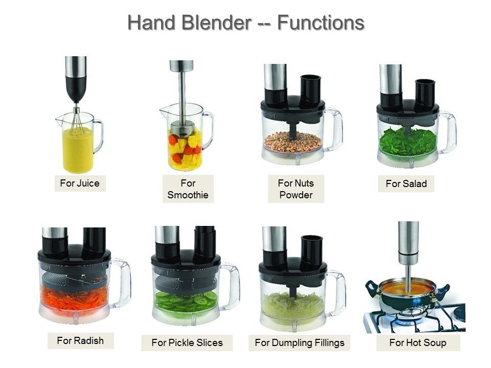 Smart Stick Stainless Steel Hand Blender with Whisk Trubo Blender