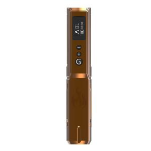 Quality Professional Wireless Tattoo Machine , Rotary Electric Tattoo Pen Gold Color wholesale