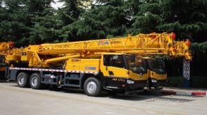 Quality Mobile Truck Mounted Boom Crane / Energy Efficient Hydraulic Truck Crane wholesale
