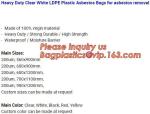 Large Size Good Quality Biohazard PE Disposable Waste Bag Thick Plastic Asbestos