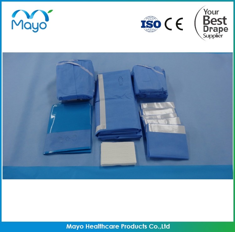Surgical Lithotomy Drape With Fluid Control Pouch Sterile