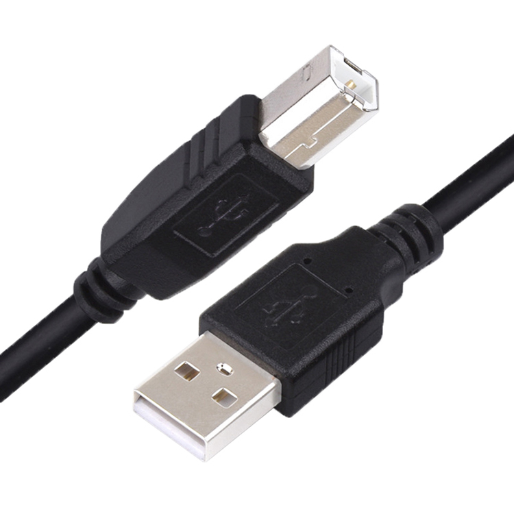 High Quality 1m 2m 3m USB Type B to A Male USB Printer Cable for HP