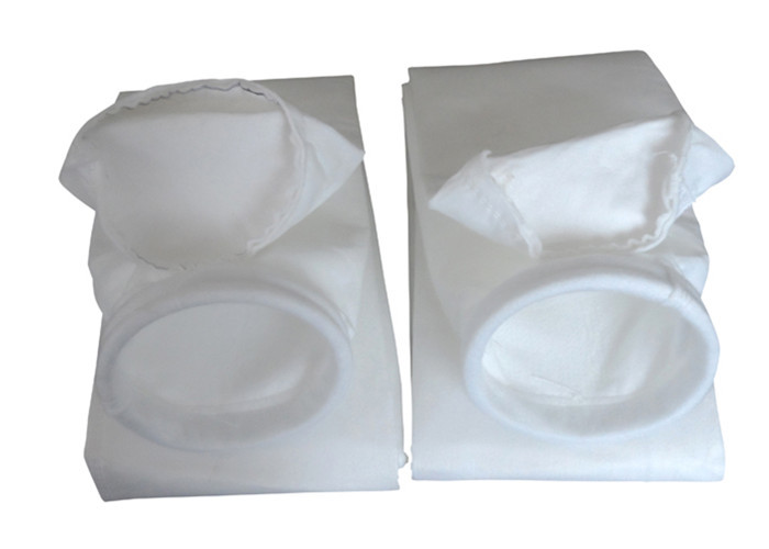 1.8mm Thickness Felt Dust Collector Bags 133 * 2000 Mm Size CE Certification