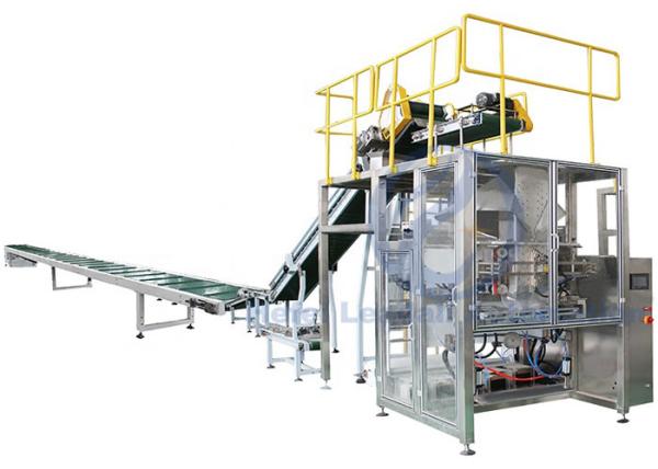 Fertilizer Secondary Packaging Machine / 250g To 1000g Vertical Packaging