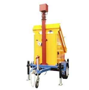 Quality Customized Camera Mobile Solar Surveillance Trailer For Parking Lot Security wholesale